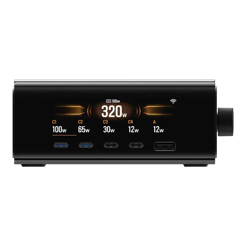 Įkroviklis EcoFlow EF-STATION320W-EU 320W stalinė įkrovimo stotelė nešiojamiesiems įrenginiams