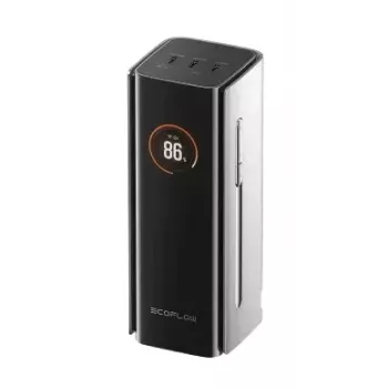 Power bankas „EcoFlow RAPID Pro“ 20000 mAh Ličio 230 W, 3× USB-C, juodas