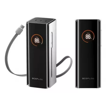 Power bankas „EcoFlow RAPID Pro“ 20000 mAh Ličio 230 W, 3× USB-C, juodas