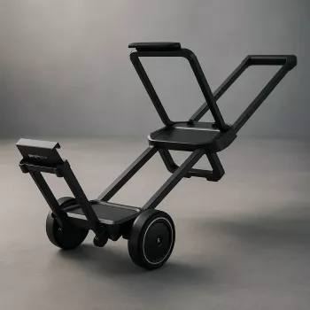 Transportinis vežimėlis EcoFlow EFTrolley-DPU, skirtas DELTA Pro Ultra – lengvas ir patvarus dizainas