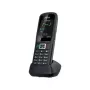 DECT belaidis ragelis Auerswald COMfortel M-730 – stalinis telefonas, 2,4 colio ekranas, garsiakalbis, skambučio ID, SMS, juodas