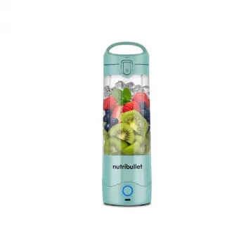 Sportinis blenderis NUTRIBULLET Portable 0,475 L Mėlynas, su akumuliatoriumi, Tritan dubuo, nerūdijančio plieno peiliai