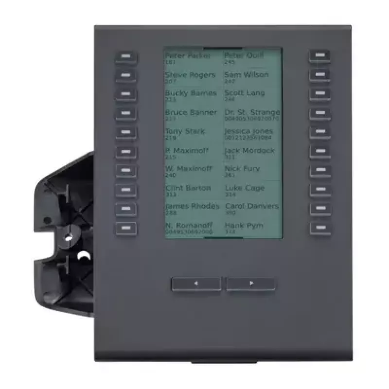 IP papildymo modulis Auerswald COMfortel D-XT20i juodas 20 mygtukų