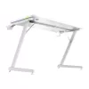 Žaidimų stalas Trust GXT 709W LUMINUS Baltas