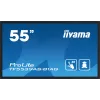 iiyama TF5539AS-B1AG ženklinimo ekranas Kiosko dizainas 138,7 cm (54,6 colio) LED 435 cd/m² 4K Ultra HD juodas Liečiamas ekranas Įmontuotas procesorius Android 11 24/7