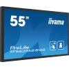 iiyama TF5539AS-B1AG ženklinimo ekranas Kiosko dizainas 138,7 cm (54,6 colio) LED 435 cd/m² 4K Ultra HD juodas Liečiamas ekranas Įmontuotas procesorius Android 11 24/7