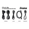 iiyama TF5539AS-B1AG ženklinimo ekranas Kiosko dizainas 138,7 cm (54,6 colio) LED 435 cd/m² 4K Ultra HD juodas Liečiamas ekranas Įmontuotas procesorius Android 11 24/7