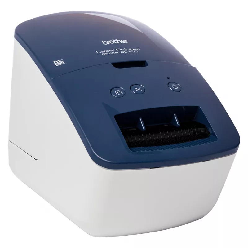Brother QL-600B etikečių spausdintuvas Tiesioginis terminis 300 x 600 DPI 71 mm/s Laidinis DK