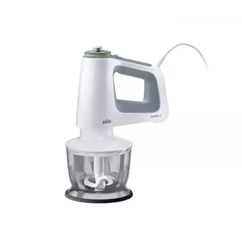 Braun MultiMix 5 HM 5137 Rankinis plaktuvas 750 W Pilka, Balta