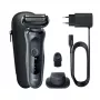 Braun Series 6 61-N1200s folijos skustuvas su trimeriu, juodas
