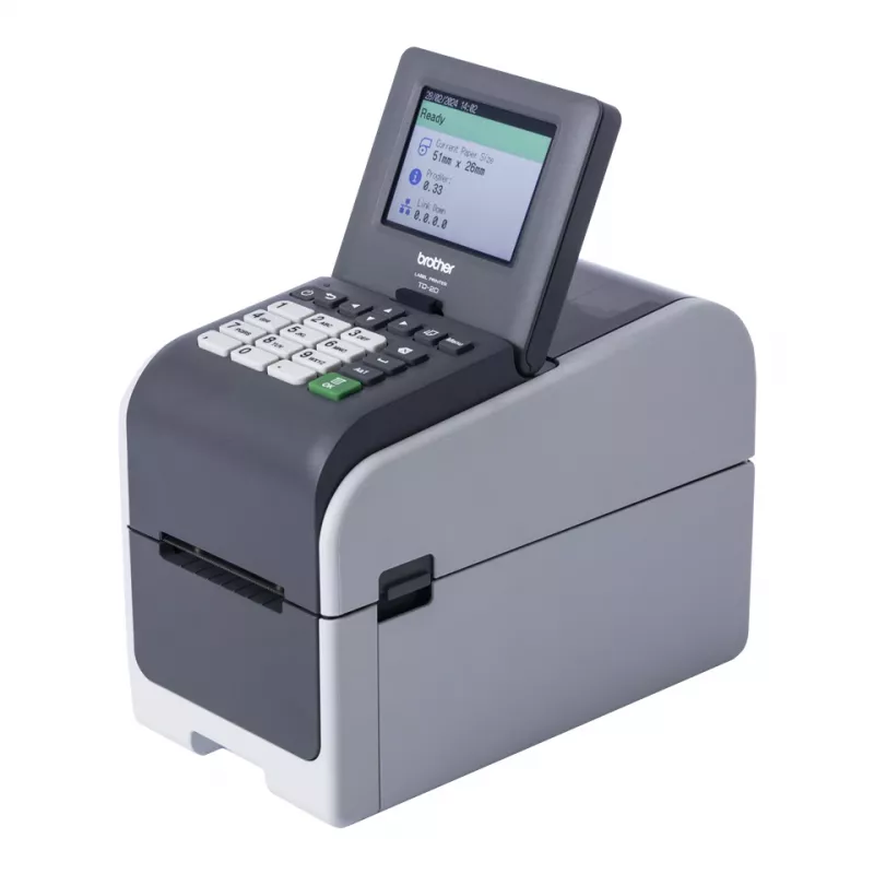 Etikečių spausdintuvas Brother TD-2320DSA203, tiesioginis terminis, 203 x 203 DPI, 152 mm/s, laidinis Ethernet LAN