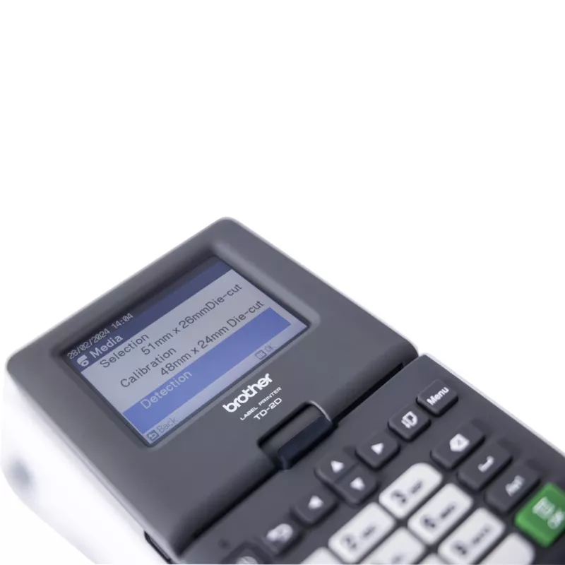 Etikečių spausdintuvas Brother TD-2320DSA203, tiesioginis terminis, 203 x 203 DPI, 152 mm/s, laidinis Ethernet LAN