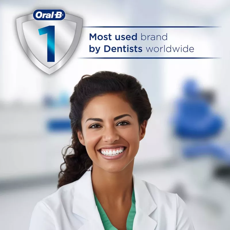 BRAUN Oral-B iO Series 2 Green dantų šepetėlis įkraunamas su kelioniniu dėklu
