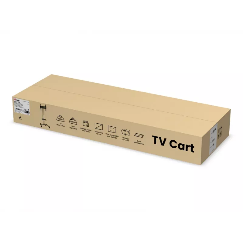 Multimedijos vežimėlis Equip 32 colių-55 colių Universalus TV vežimėlis
