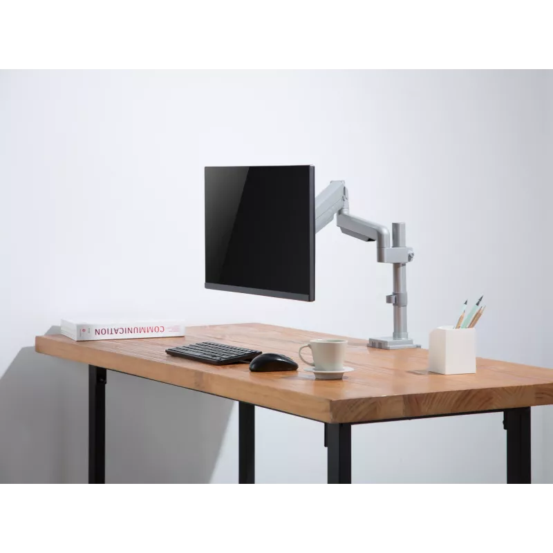 Equip 17 inch-32 inch Artikuliuojamas monitoriaus laikiklis ant stalo su dujine spyruokle