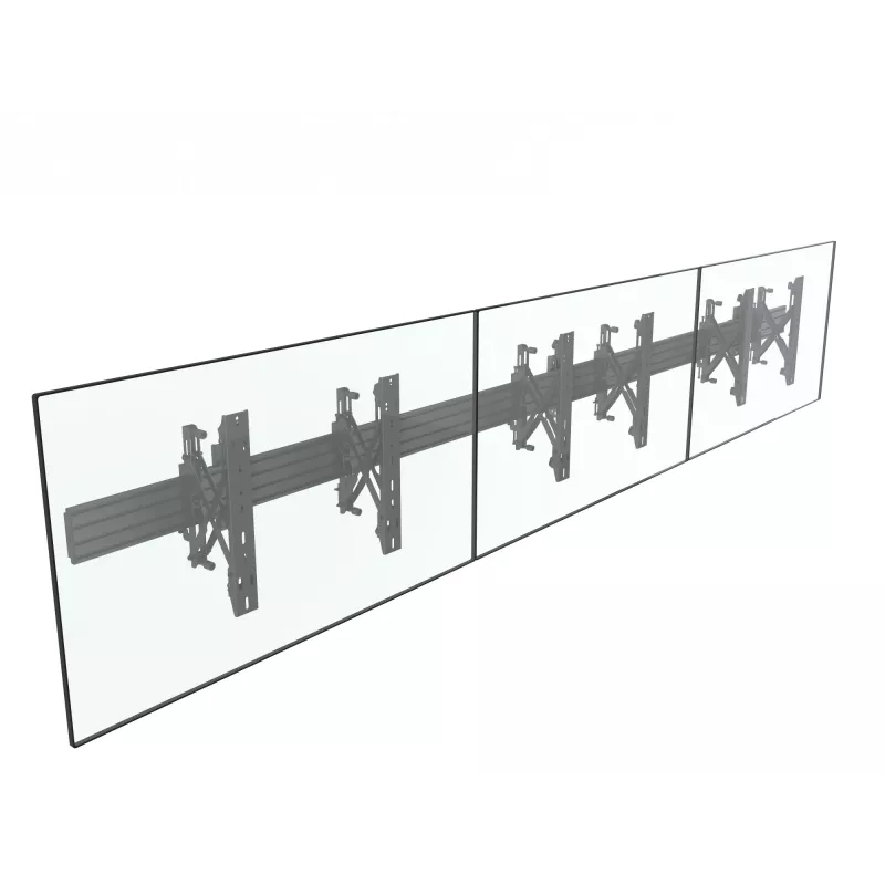 Equip 37–65 colių modulinis TV laikiklis su Push-In Pop-Out mechanizmu