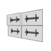 Equip 37–65 colių modulinis TV laikiklis su Push-In Pop-Out mechanizmu