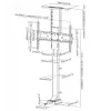 Equip 650606 motorizuotas TV stovas 37–65 coliams su nuotolinio valdymo pultu