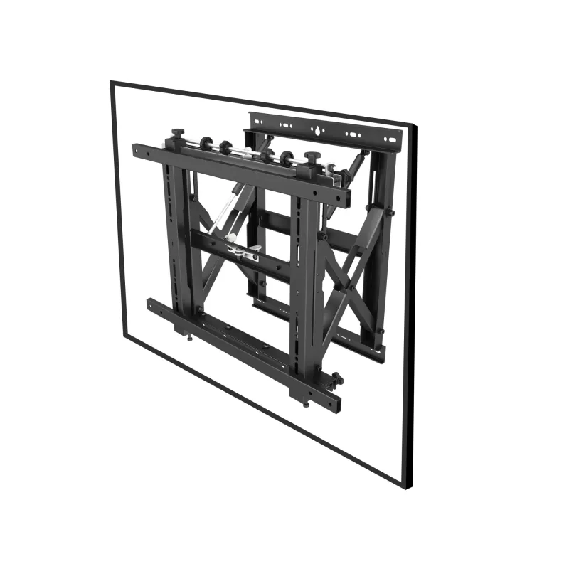Equip TV sieninis laikiklis Push-In Pop-Out 19-55 colių, 50 kg, VESA 100x100-600x400 mm