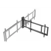Equip motorizuotas TV laikiklis su pasukimu 32-75 col., 50 kg, VESA 200x200-600x400 mm, juodas