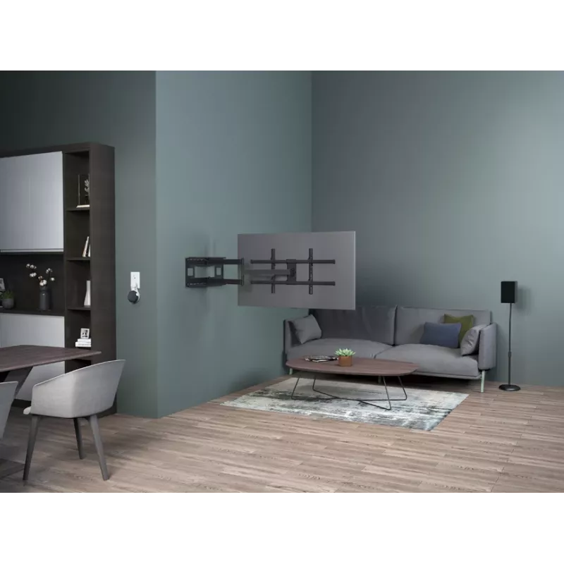 Equip 650327 ilgos rankos pilno judesio TV laikiklis sieniniam montavimui 43-80 colių
