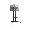 Equip Economy daugiafunkcis televizoriaus stovas, 50 kg, 94 cm (37 col.), 177,8 cm (70 col.), 600 x 400 mm, aukščio reguliavimas, juodas