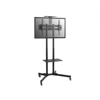 Equip Economy daugiafunkcis televizoriaus stovas, 50 kg, 94 cm (37 col.), 177,8 cm (70 col.), 600 x 400 mm, aukščio reguliavimas, juodas