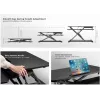 Equip Ergonomic reguliuojamas stovas sėdėjimui ir stovėjimui