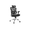 Equip ergonomiškas premium biuro kėdė su galvos atrama ir porankiais, juoda