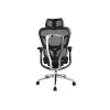 Equip ergonomiškas premium biuro kėdė su galvos atrama ir porankiais, juoda