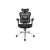 Equip ergonomiškas premium biuro kėdė su galvos atrama ir porankiais, juoda