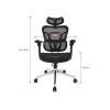 Equip ergonomiškas premium biuro kėdė su galvos atrama ir porankiais, juoda
