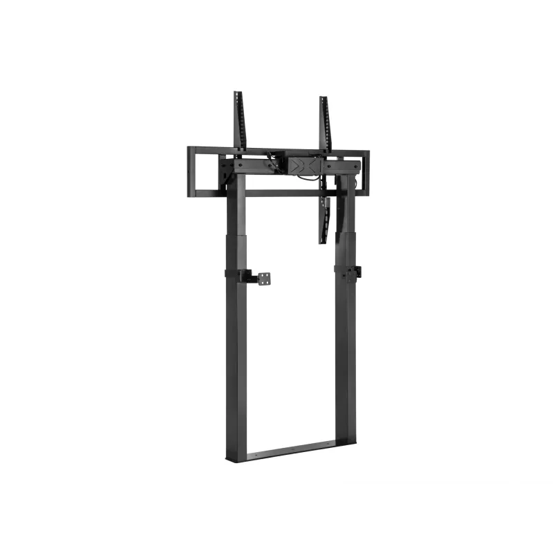 Equip fiksuotas motorizuotas sieninis laikiklis televizoriams 55-100 colių, 139,7 cm (55 inch), 2,54 m (100 inch), 200 x 200 mm, 800 x 600 mm, aliuminis, plastikas, nerūdijantis plienas, juoda