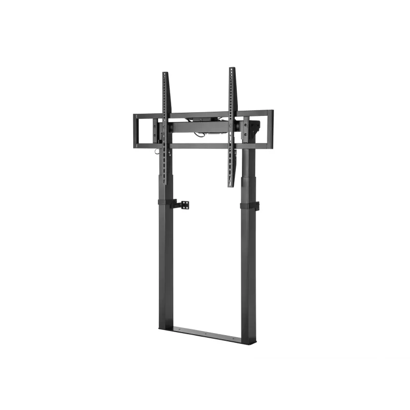 Equip fiksuotas motorizuotas sieninis laikiklis televizoriams 55-100 colių, 139,7 cm (55 inch), 2,54 m (100 inch), 200 x 200 mm, 800 x 600 mm, aliuminis, plastikas, nerūdijantis plienas, juoda