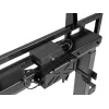 Equip fiksuotas motorizuotas sieninis laikiklis televizoriams 55-100 colių, 139,7 cm (55 inch), 2,54 m (100 inch), 200 x 200 mm, 800 x 600 mm, aliuminis, plastikas, nerūdijantis plienas, juoda