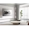 Equip pilno judesio TV laikiklis 43-100 colių, 200x200-800x400 mm, -10-5°, -60-60°, plastikas, nerūdijantis plienas, juodas