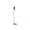 Grindinis TV stovas EQUIP 650614 37–86 colių ekranams, iki 45 kg, VESA 100x100–600x400, aukštis 900–1100 mm, pakreipimas -10° iki 5°, sidabrinis
