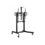 Equip mobilus motorizuotas LFD vežimėlis 55-100 colių, 2.54 m (100 col.), 200 x 200 mm, 800 x 600 mm, -10 - 5°, aliuminis, plastikas, nerūdijantis plienas, juoda