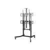 Equip mobilus motorizuotas LFD vežimėlis 55-100 colių, 2.54 m (100 col.), 200 x 200 mm, 800 x 600 mm, -10 - 5°, aliuminis, plastikas, nerūdijantis plienas, juoda