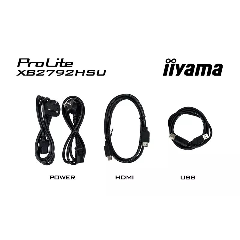 Monitorius iiyama ProLite XB2792HSU-B1 27 colių Full HD LED juodas
