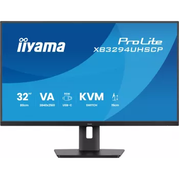 Monitorius iiyama ProLite XB3294UHSCP-B1 80 cm (31.5 colio) 3840 x 2160 pikselių 4K Ultra HD juodas