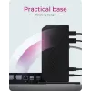 ICY BOX IB-DK2252AC stotelė su USB 3.2 Gen 1 (3.1 Gen 1) Type-C, juoda