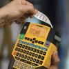 DYMO Rhino 4200 pramoninis etikečių spausdintuvas su dėklu | QWERTZ klaviatūra ir sparčiaisiais klavišais | Patvarus etikečių spausdintuvas statyboms ir sunkioms etikečių spausdinimo užduotims