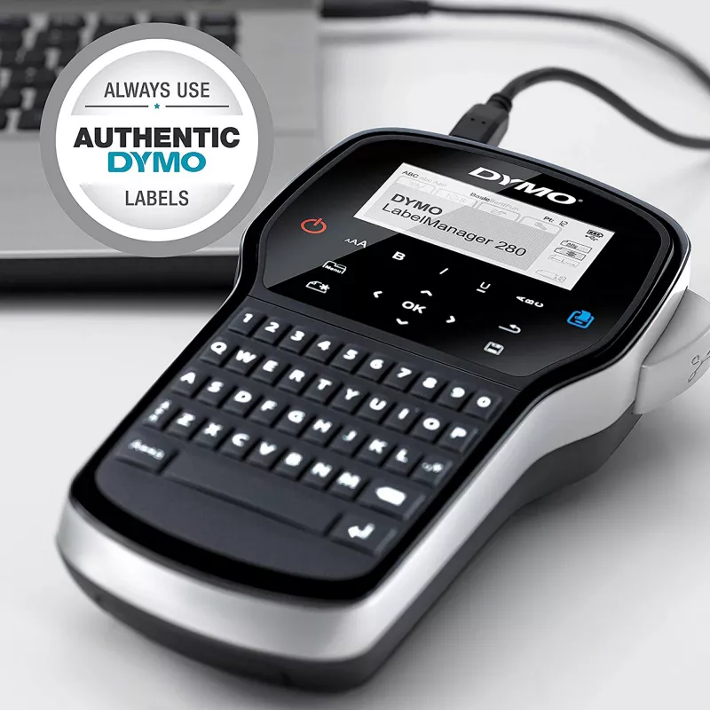 DYMO LabelManager 280 AZERTY etikečių spausdintuvas