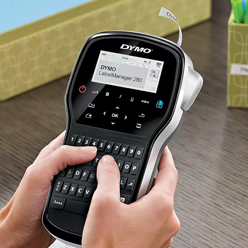 DYMO LabelManager 280 AZERTY etikečių spausdintuvas