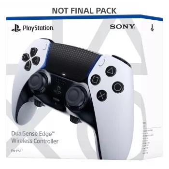 Sony DualSense Edge belaidis valdiklis, juodas/baltas, Bluetooth, PS5