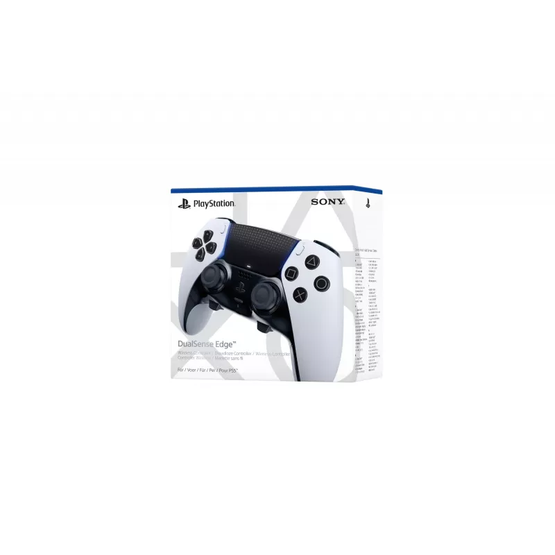 Sony DualSense Edge belaidis valdiklis, juodas/baltas, Bluetooth, PS5