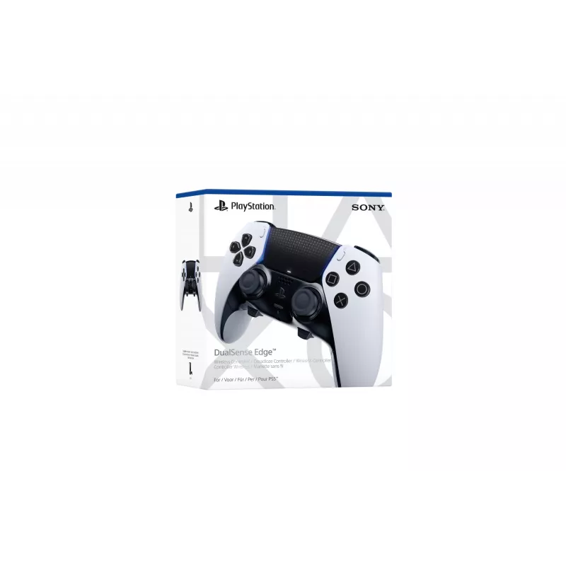 Sony DualSense Edge belaidis valdiklis, juodas/baltas, Bluetooth, PS5