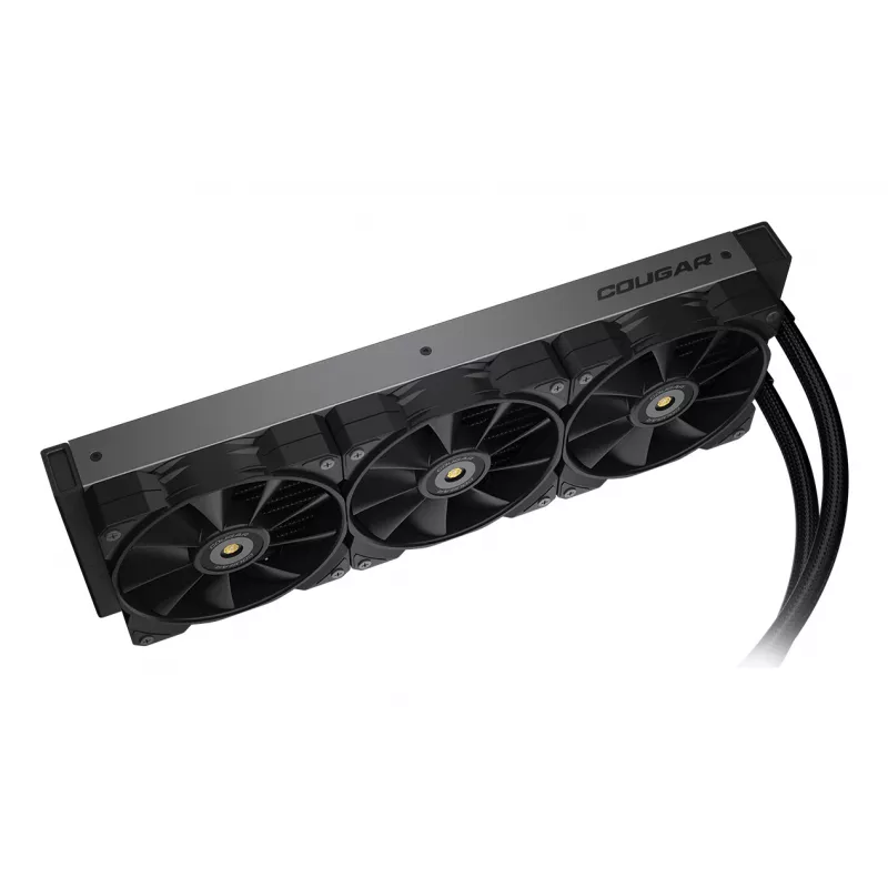 COUGAR CPU vandens aušinimas Poseidon-GT 360, ARGB, juodas, skysčio aušinimo rinkinys, 12 cm