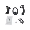 Equip Wireless 2D dviejų režimų brūkšninių kodų skaitytuvas su stovu, 2,4 GHz + Bluetooth